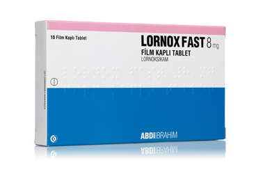 LORNOX FAST 8 MG FILM KAPLI TABLET (10 TABLET)